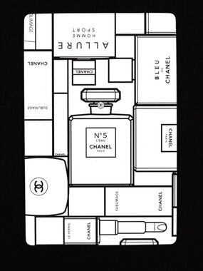 Chanel (7) playing card
